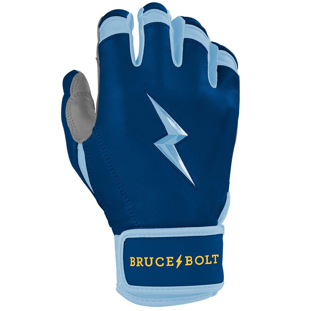 PREMIUM PRO Creator Series Short Cuff Batting Gloves | TAMPA BLUE- thumb 4