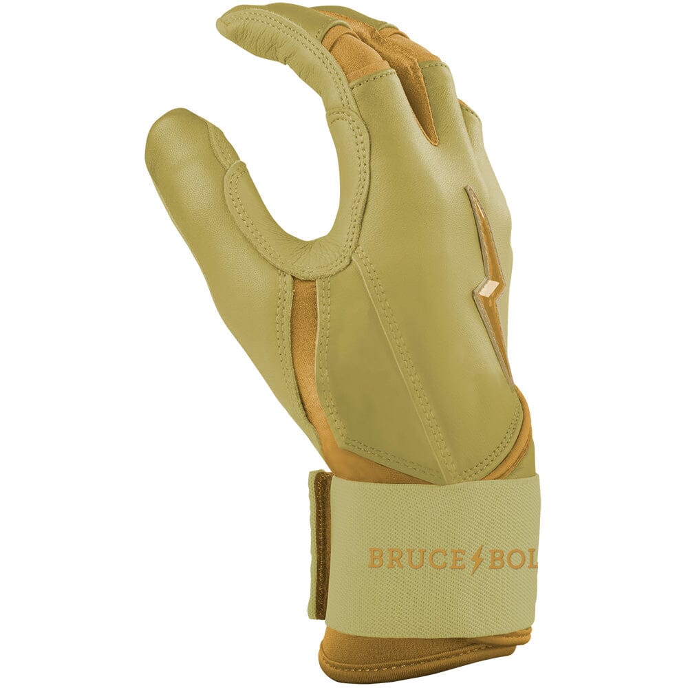 PREMIUM PRO GOLD Series Long Cuff Batting Gloves- thumb 5