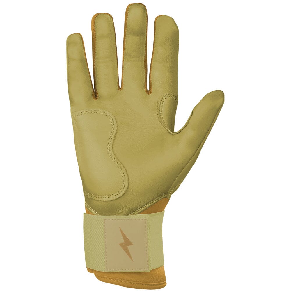 PREMIUM PRO GOLD Series Long Cuff Batting Gloves- quickbuy