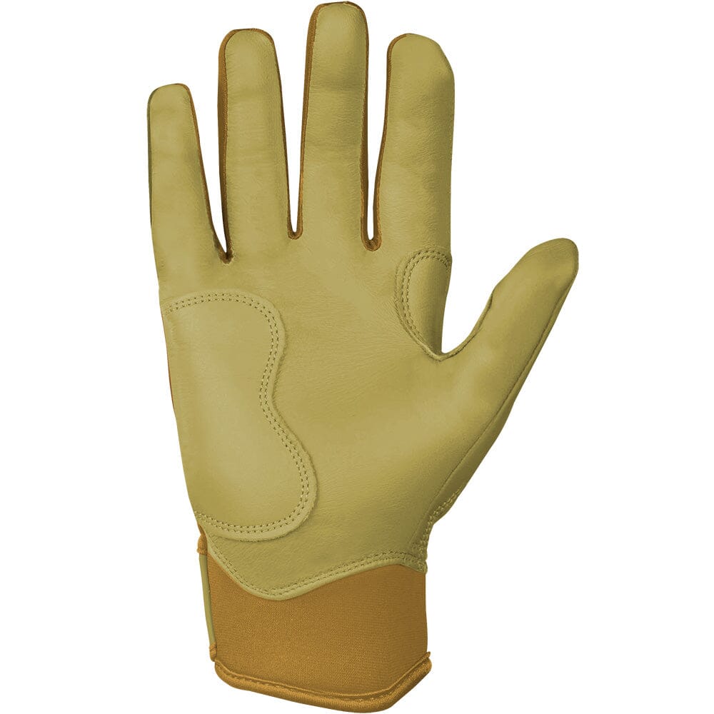 PREMIUM PRO GOLD Series Short Cuff Batting Gloves- quickbuy