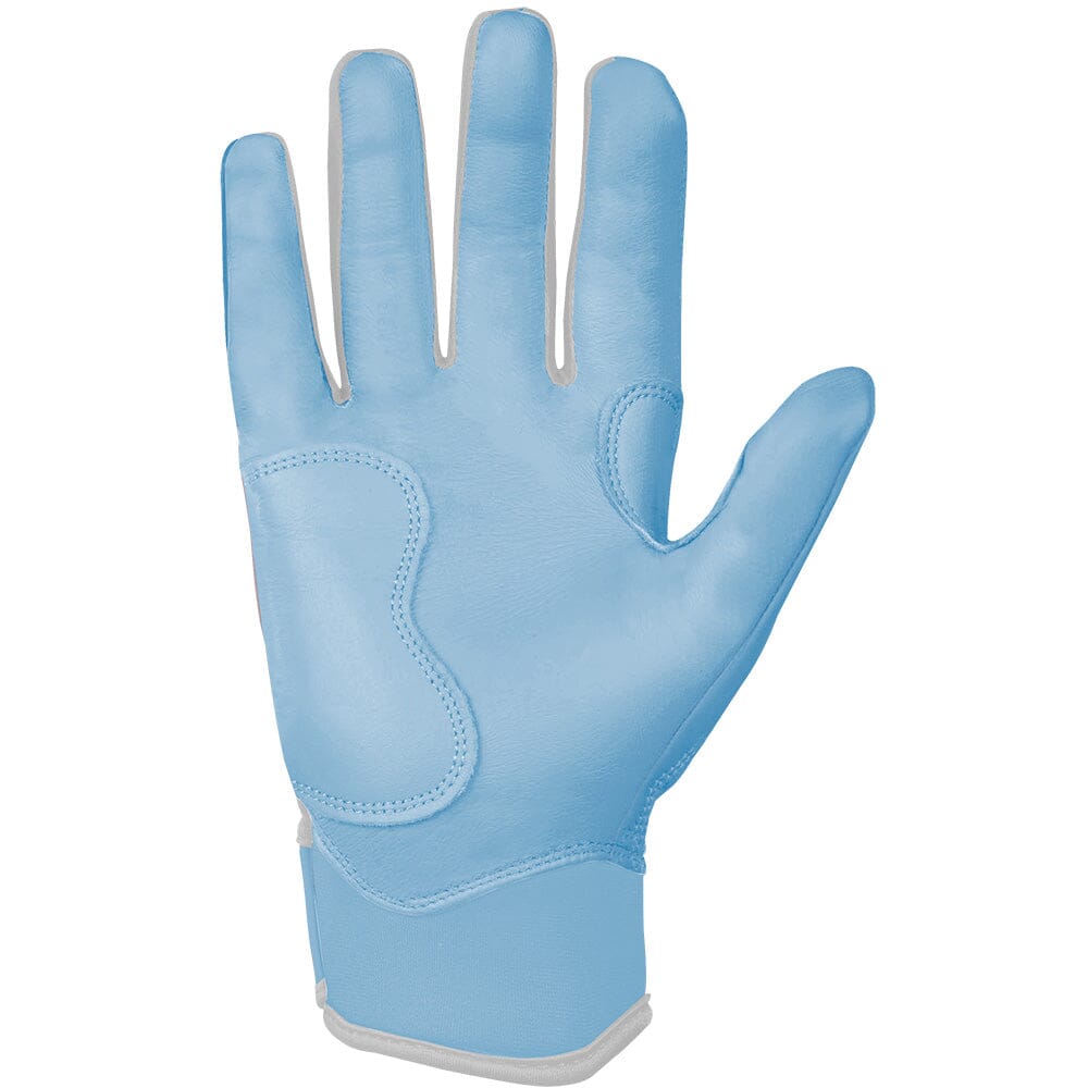 PREMIUM PRO HAPP Series Short Cuff Batting Gloves | BABY BLUE- thumb 2