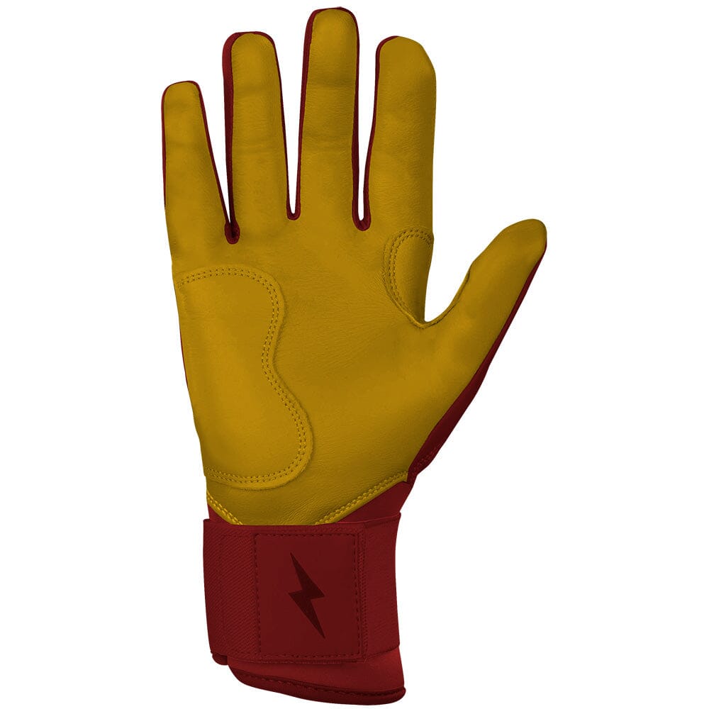 BRUCE BOLT プレミアムプロアームスリーブ S/M レッド Red Batting Gloves – BRUCE BOLT