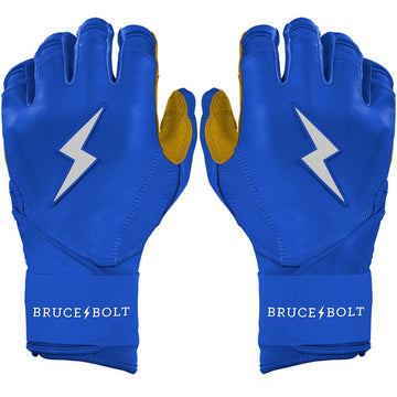 PREMIUM PRO Long Cuff Batting Gloves | ROYAL