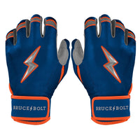 Brandon Nimmo Signature Series Short Cuff Batting Gloves - Blue