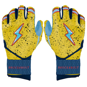 PREMIUM PRO NOOTBAAR Series Long Cuff Batting Gloves | NOOTBAAR YELLOW - 1