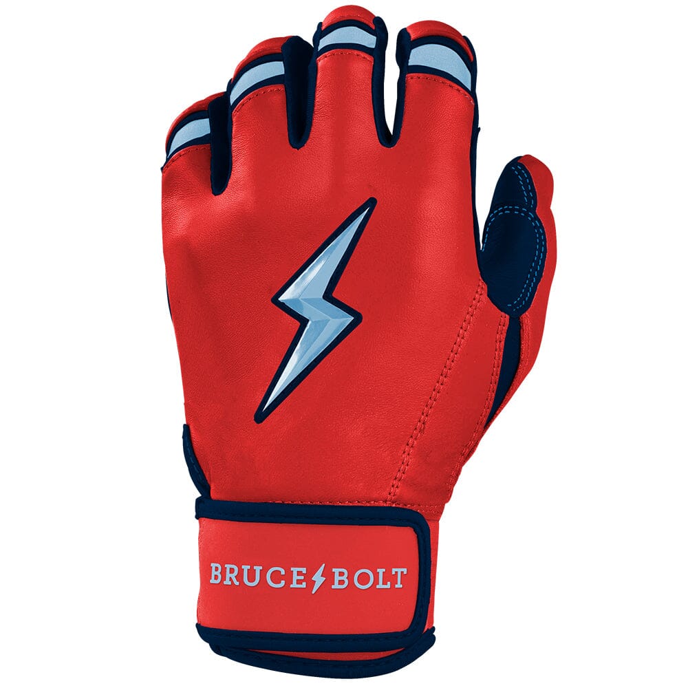 PREMIUM PRO NOOTBAAR Series Short Cuff Batting Gloves | Red- thumb 3