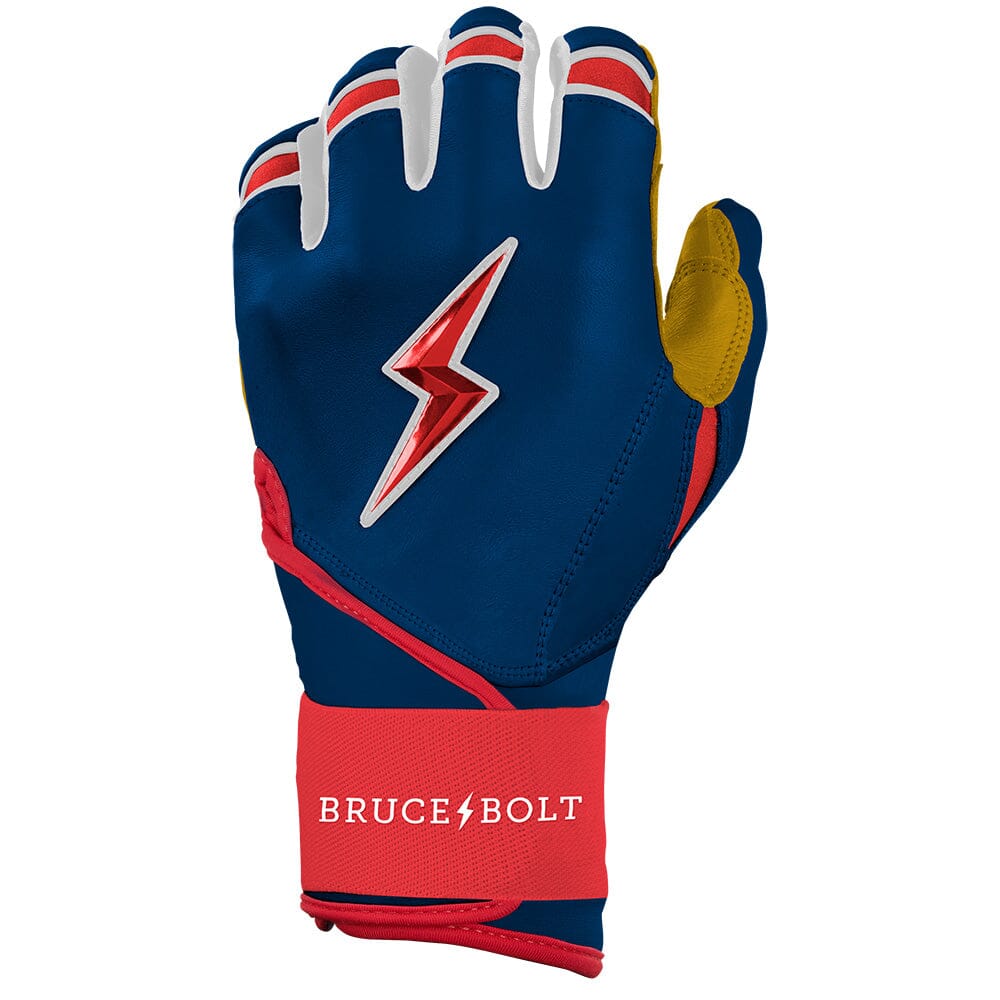 PREMIUM PRO Patriot Series Long Cuff Batting Gloves | FOURTH OF JULY- thumb 3
