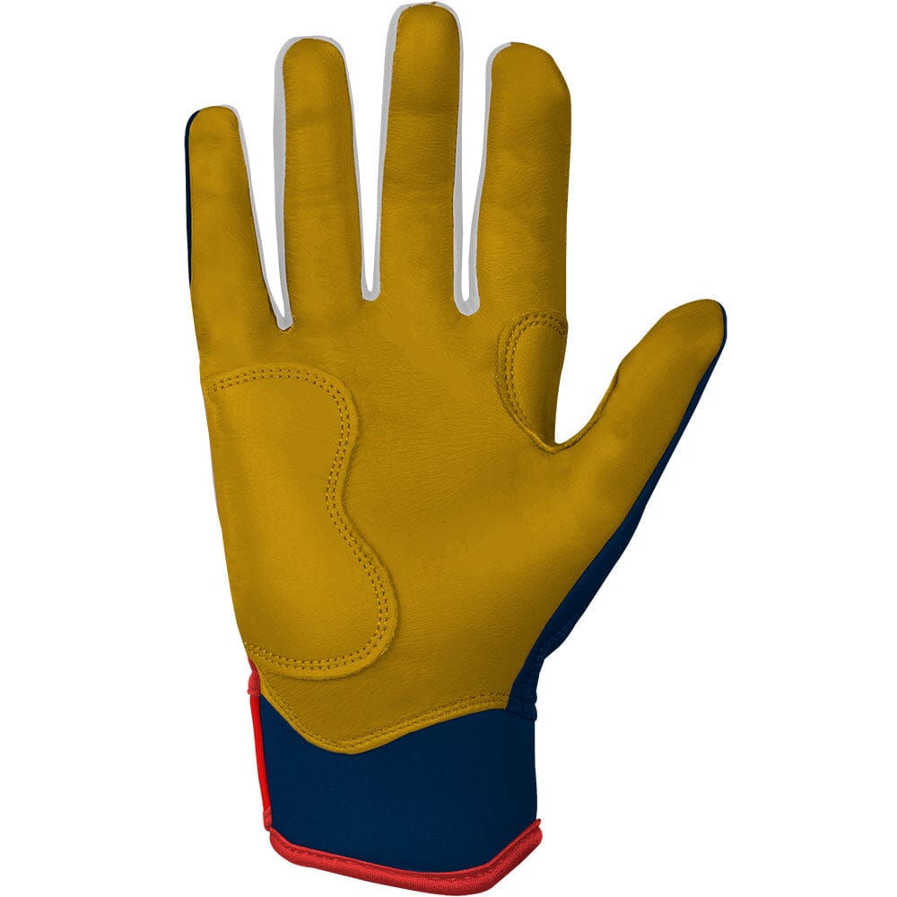 PREMIUM PRO Patriot Series Short Cuff Batting Gloves | FOURTH OF JULY- thumb 2