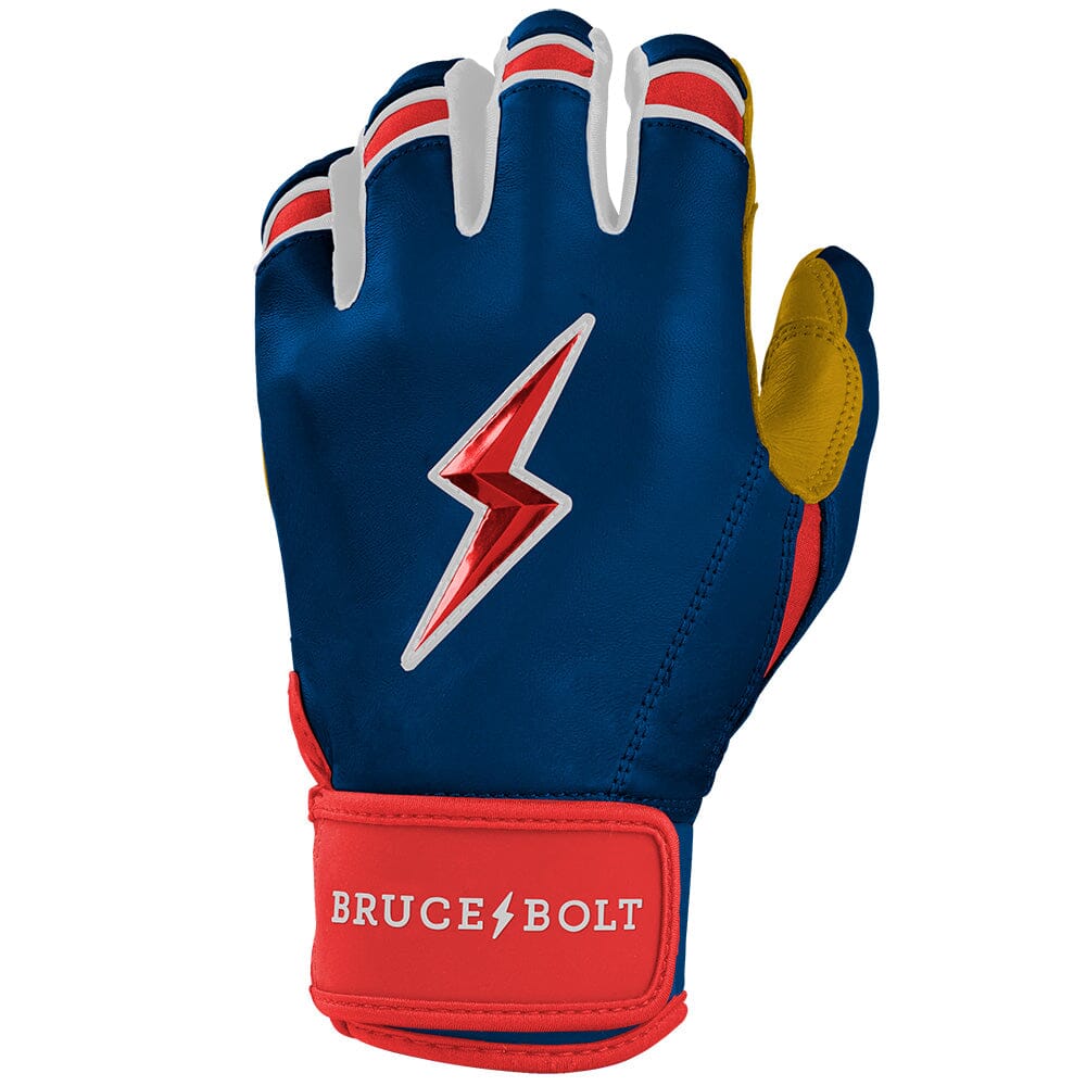 PREMIUM PRO Patriot Series Short Cuff Batting Gloves | FOURTH OF JULY- thumb 3