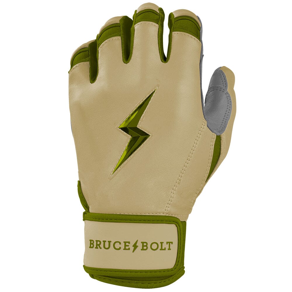 PREMIUM PRO Patriot Series Short Cuff Batting Gloves - MILITARY BEIGE- thumb 3