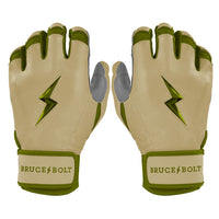 Patriot Series Short Cuff Batting Gloves - Military Beige