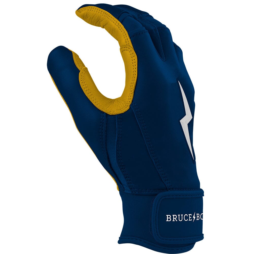 PREMIUM PRO Short Cuff Batting Gloves | Navy- thumb 5
