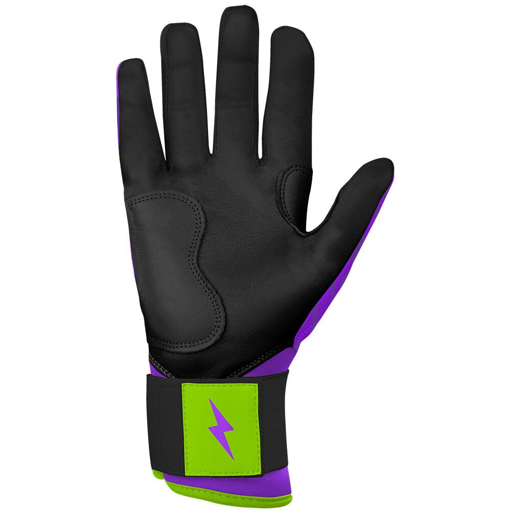 Jarren Duran Signature Series Long Cuff Batting Gloves - Purple- quickbuy