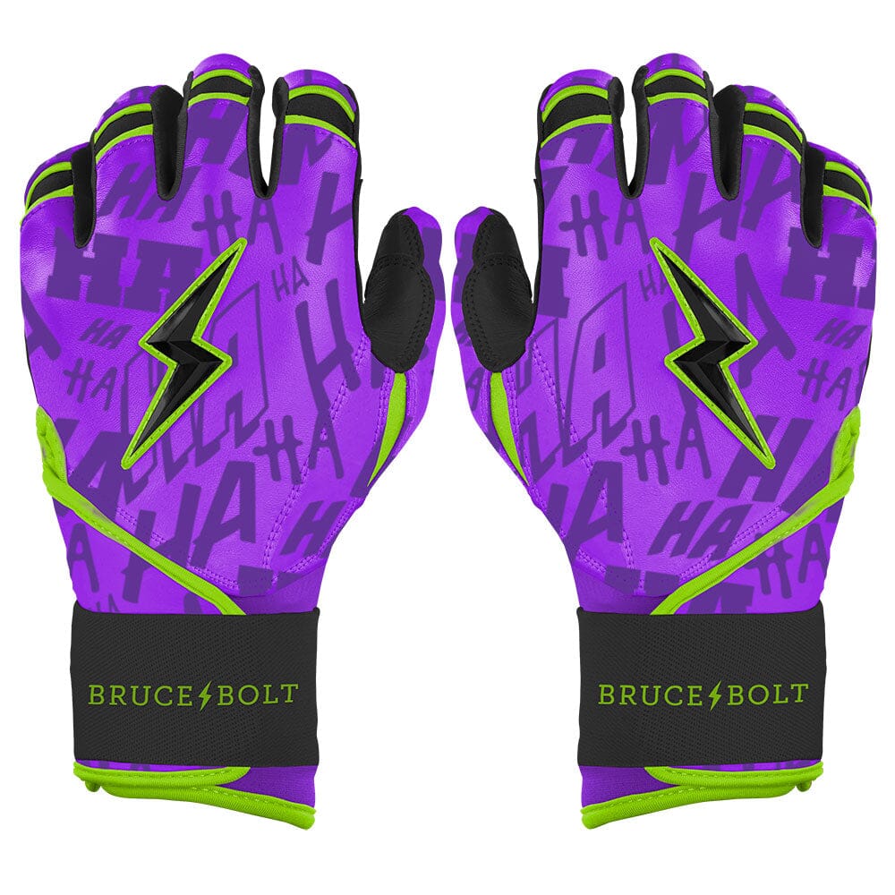 Jarren Duran Signature Series Long Cuff Batting Gloves - Purple- quickbuy