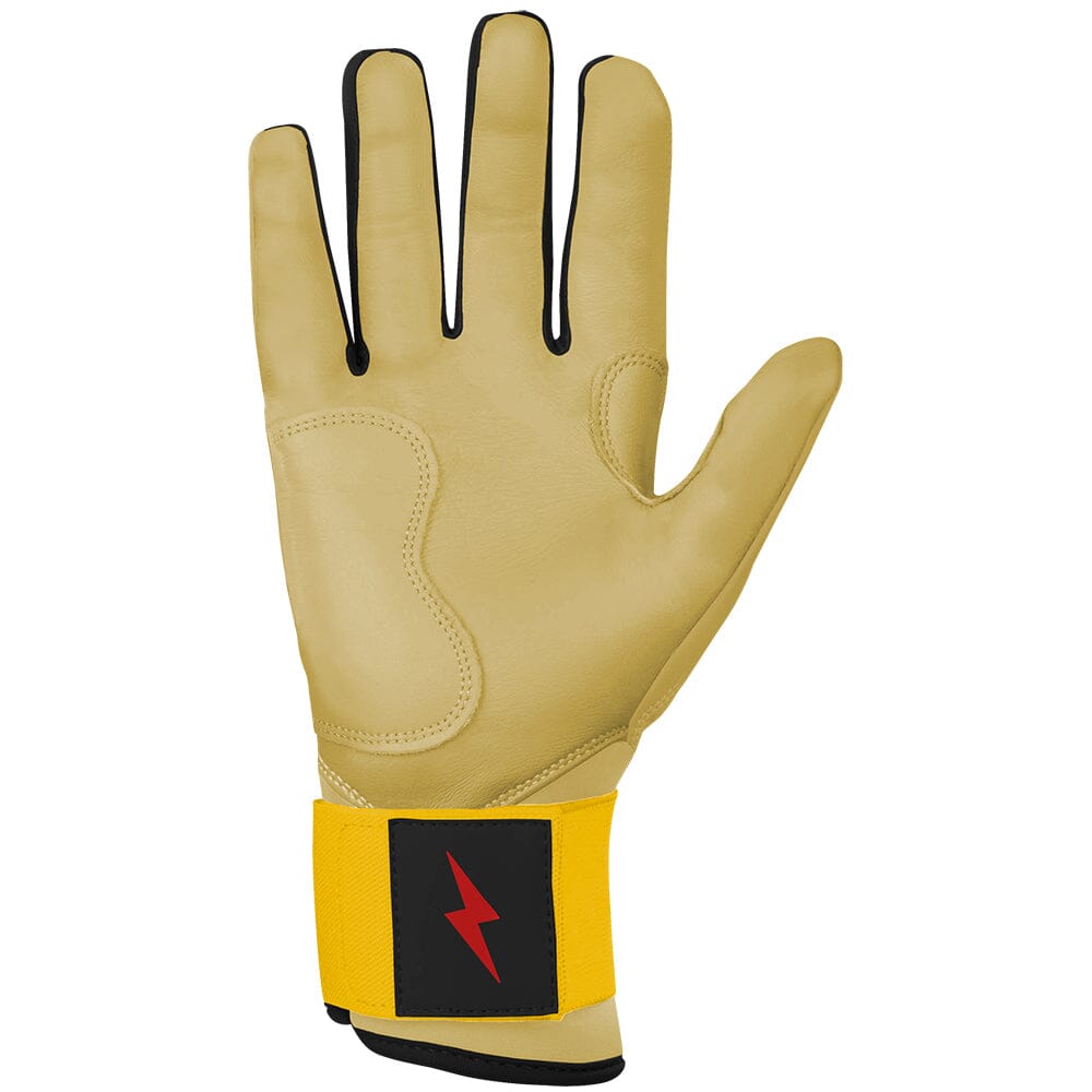 Konnor Griffin Limited Edition Long Cuff Batting Gloves - Griffin Ivory- quickbuy