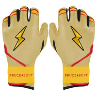 Konnor Griffin Limited Edition Long Cuff Batting Gloves - Griffin Ivory