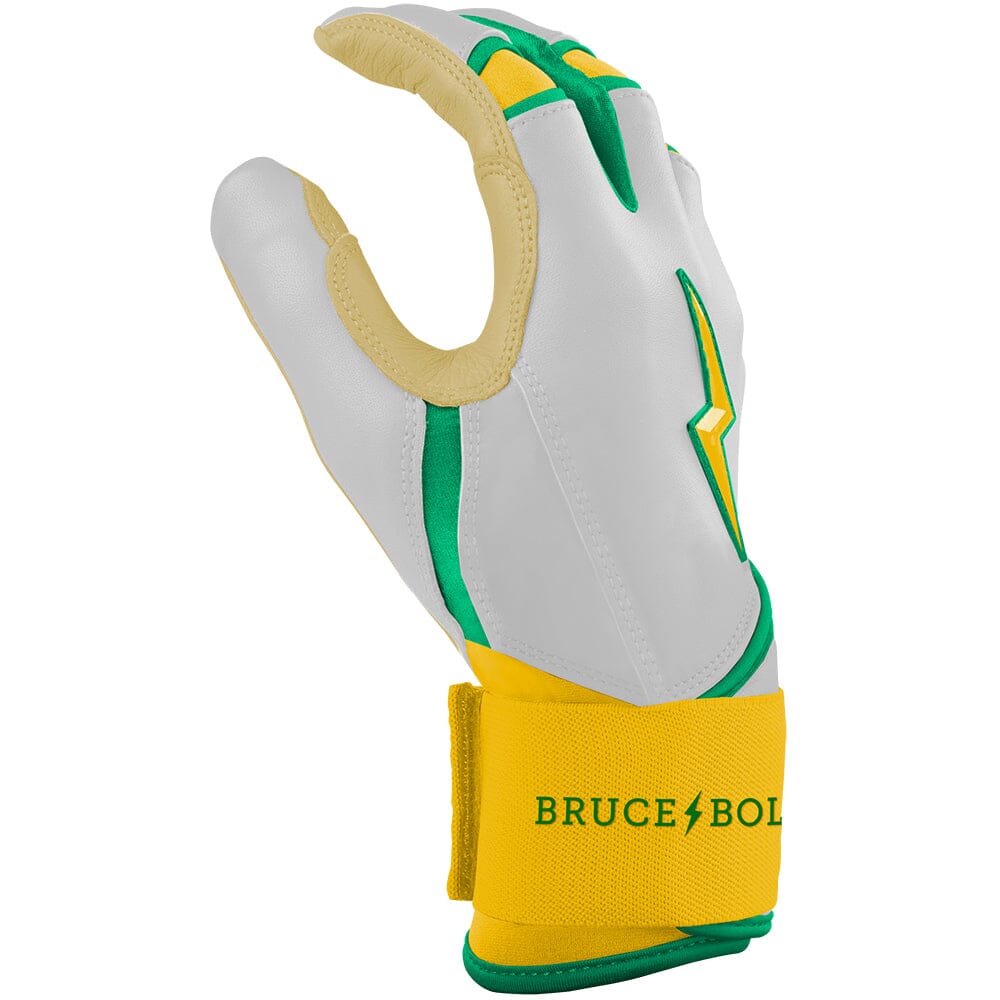 Nick Kurtz Signature Series Long Cuff Batting Gloves - Vegas White- thumb 5