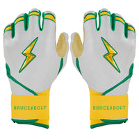 Nick Kurtz Signature Series Long Cuff Batting Gloves - Vegas White