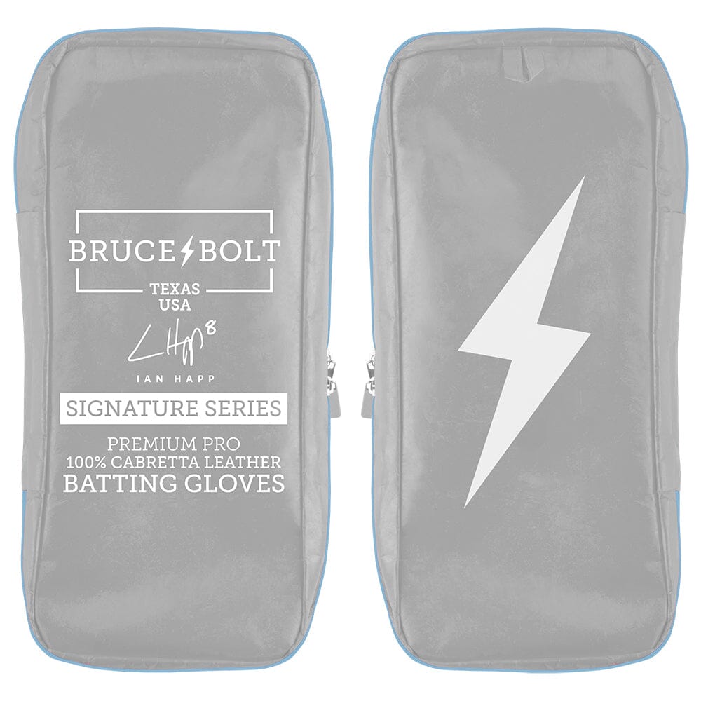 Ian Happ Signature Series Short Cuff Batting Gloves - Grey- thumb 7