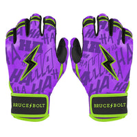 Jarren Duran Signature Series Short Cuff Batting Gloves - Purple