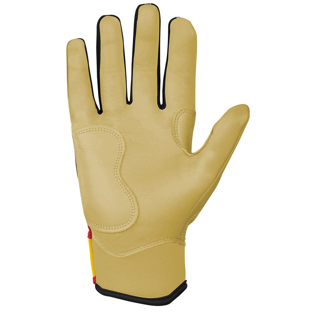 Konnor Griffin Limited Edition Short Cuff Batting Gloves - Griffin Ivory- quickbuy