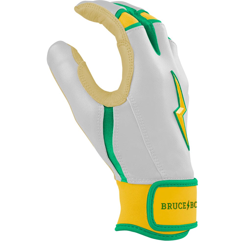 Nick Kurtz Signature Series Short Cuff Batting Gloves - Vegas White- thumb 5