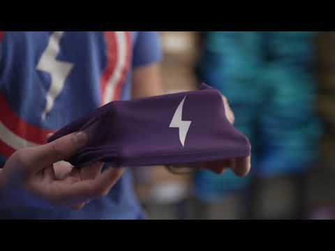 BRUCE BOLT Performance Headband - NAVY- thumb 3
