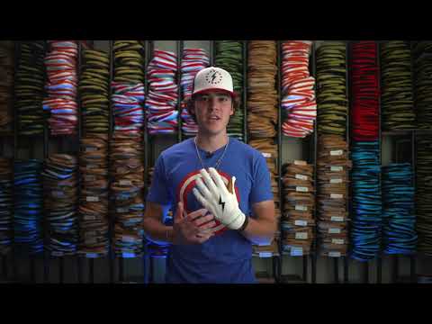 PREMIUM PRO CHROME Series Short Cuff Batting Gloves | WHITE- thumb 7