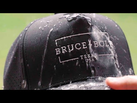 BRUCE BOLT Standard 5-Panel Snapback Hat - WHITE- thumb 6