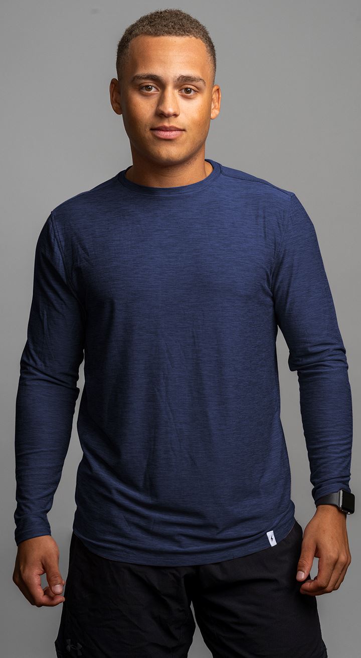 SuperSoft Long Sleeve | Navy- quickbuy