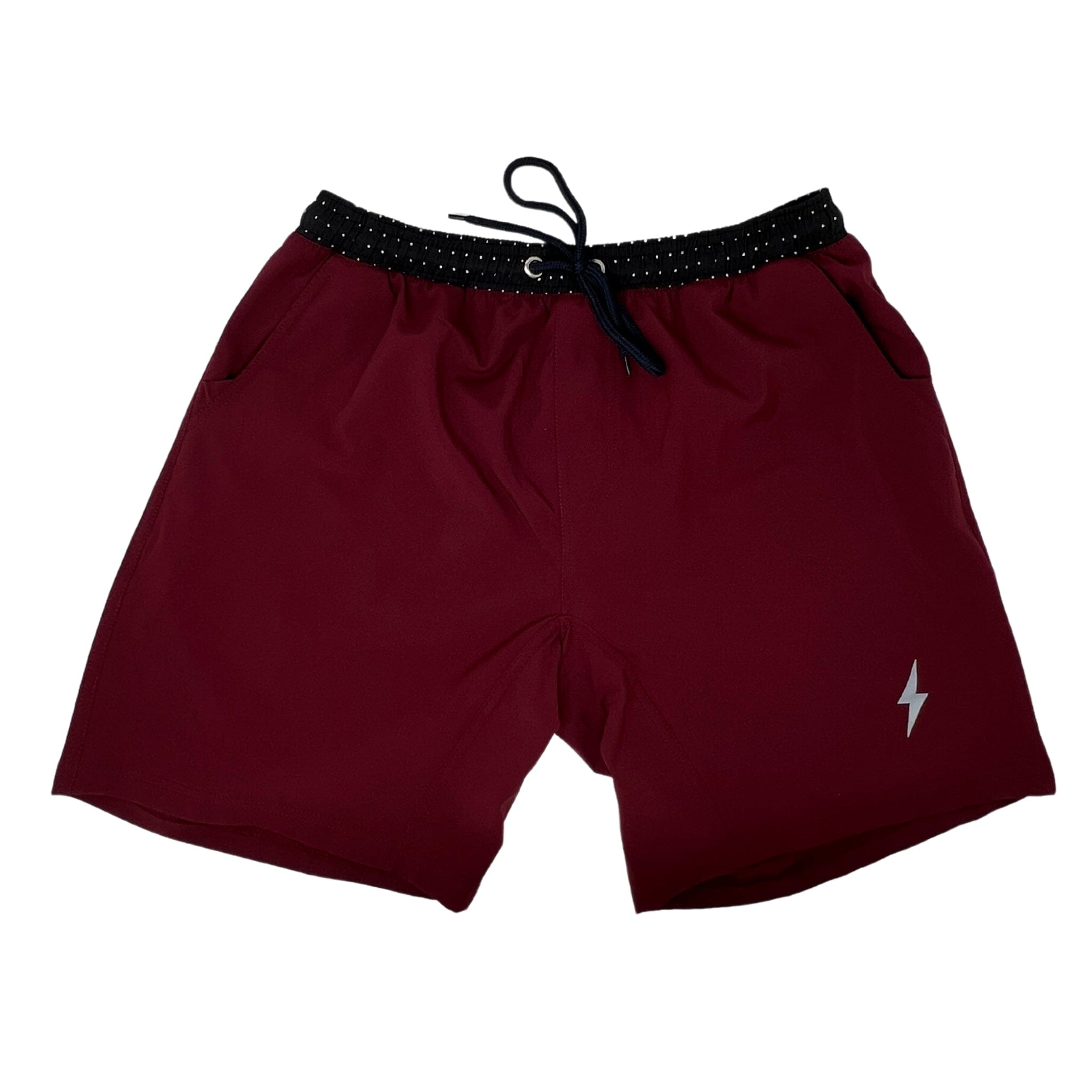 BRUCE BOLT 5" SHORT W/ LINER - MAROON- thumb 1