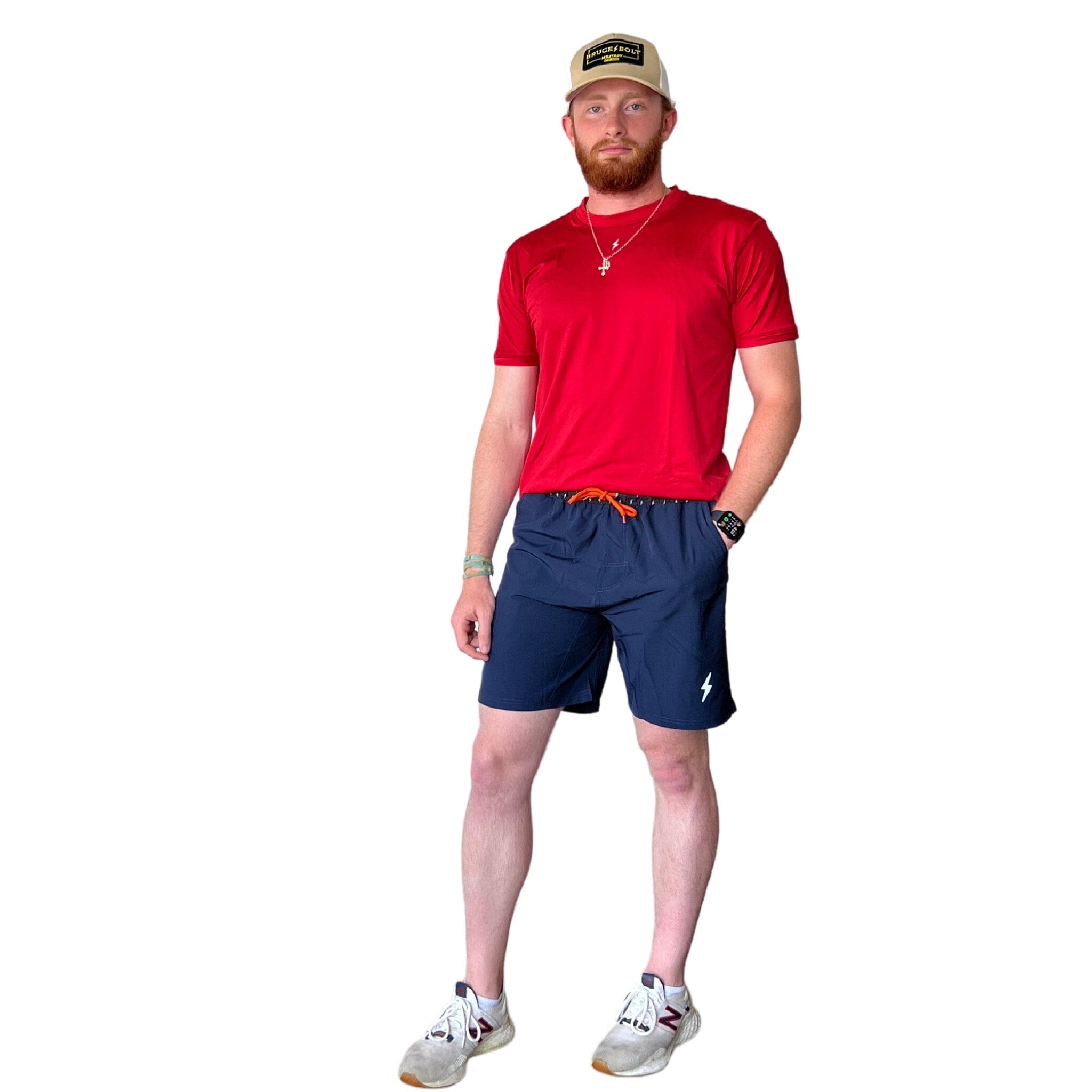 BRUCE BOLT 7" SHORT - NAVY- thumb 3
