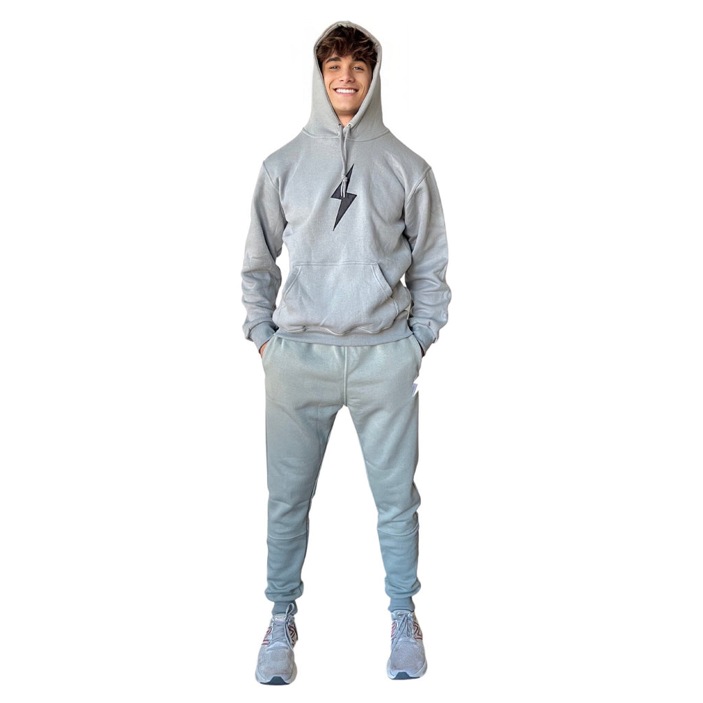 BRUCE BOLT Cotton Joggers - GREY- thumb 3