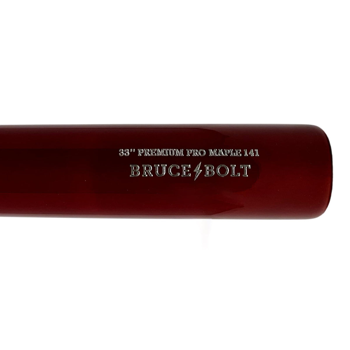 Red Baseball Bat | 141 Bat | Best Wooden Bats – BRUCE BOLT