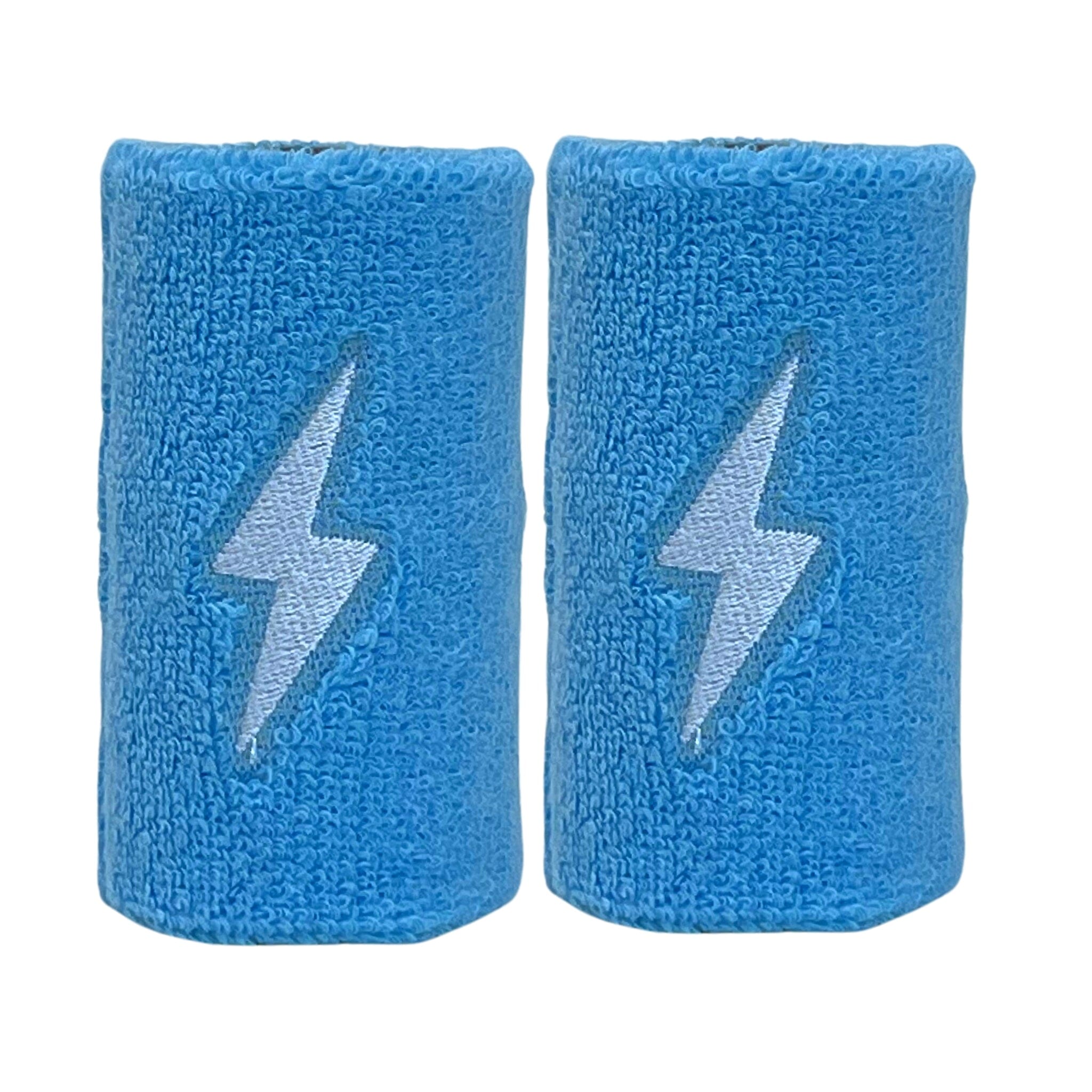 Baby Blue Wristband Baseball Sweatbands – BRUCE BOLT