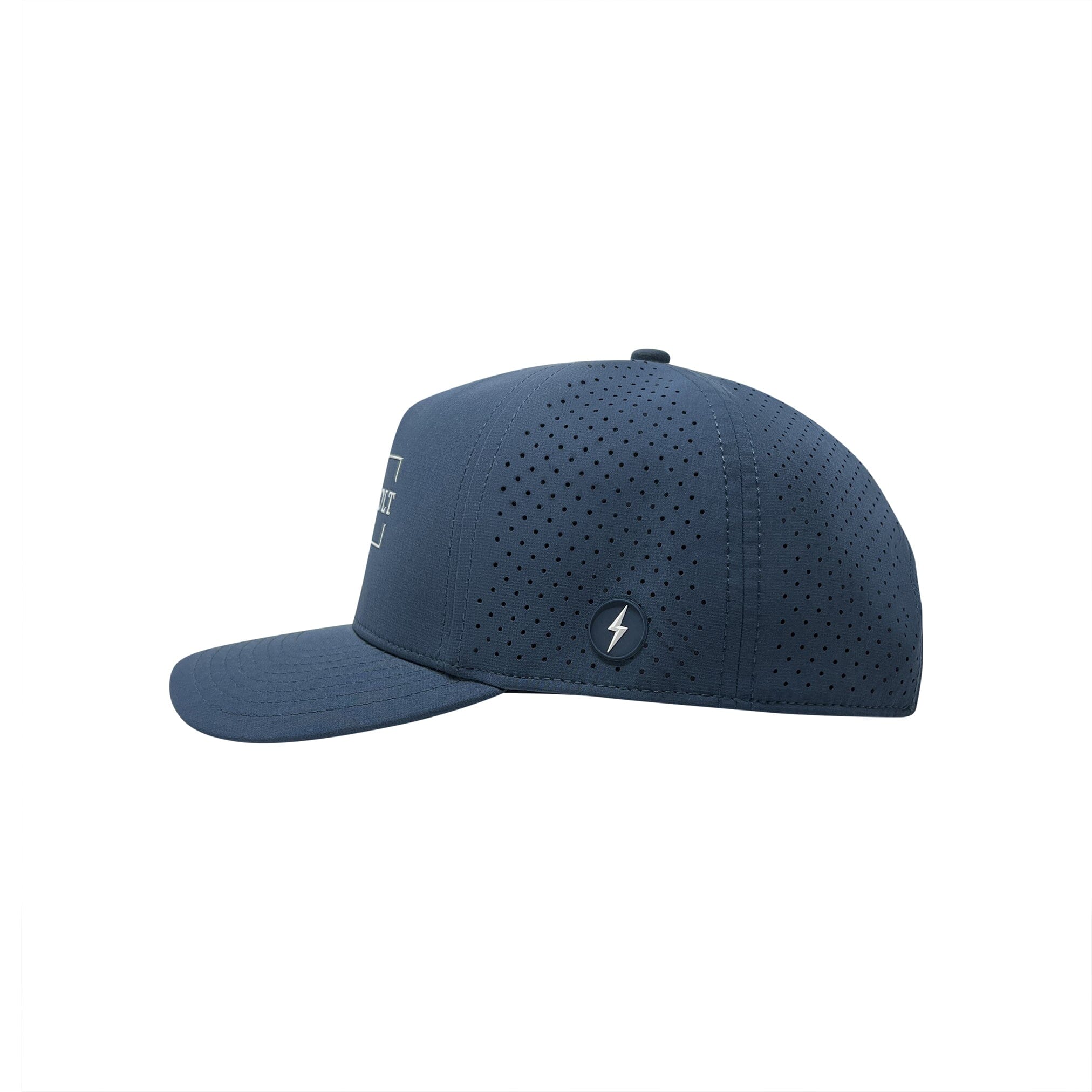 BRUCE BOLT Standard 5-Panel Snapback Hat - NAVY- thumb 3