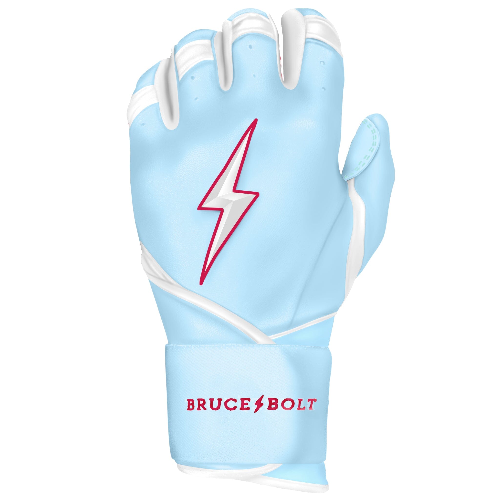 BRUCE BOLT Premium Pro LONG Cuff Batting Gloves Adult Large Size BRUCE BOLT Premium Pro LONG Cuff Batting Gloves Adult Large Size