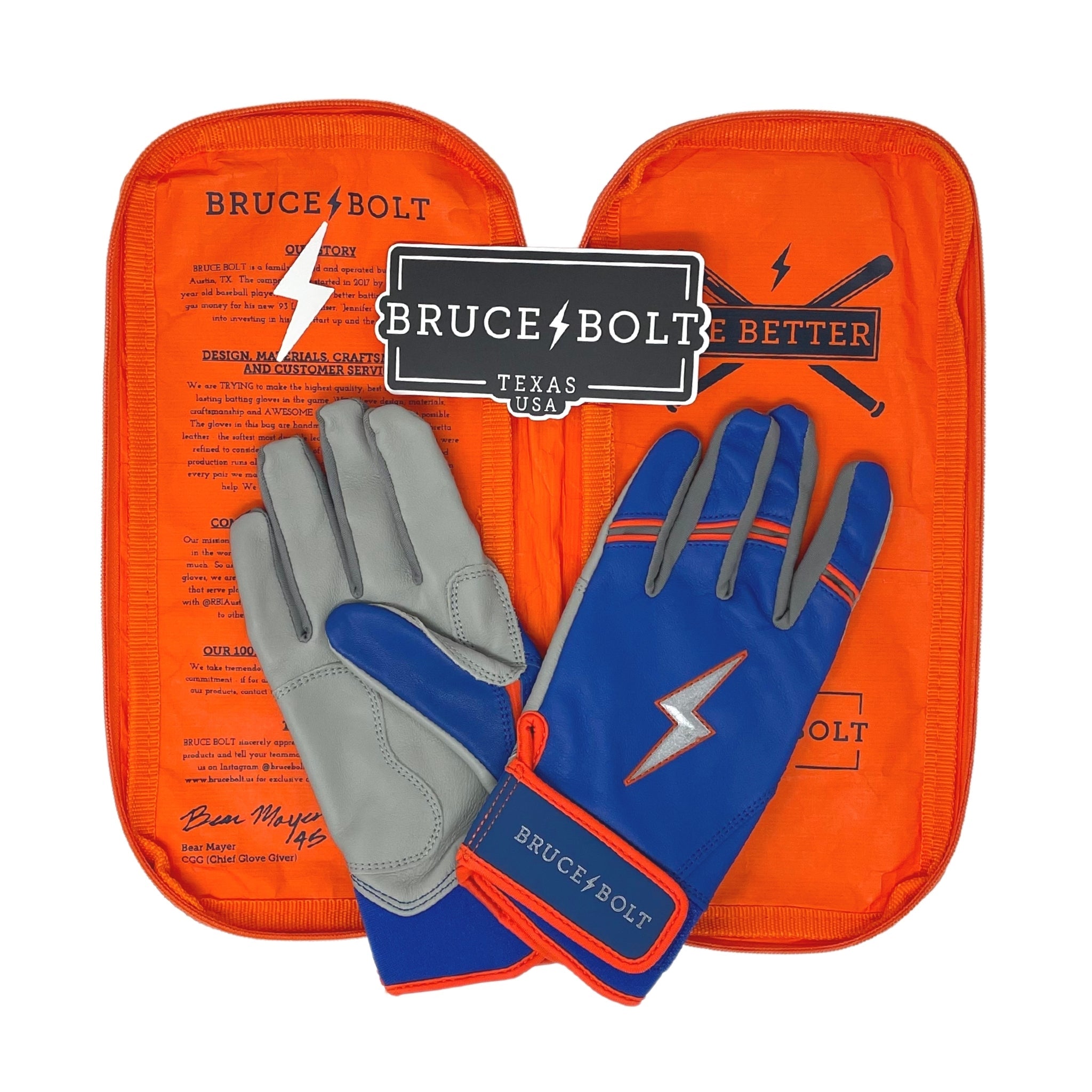 PREMIUM PRO NIMMO Series Short Cuff Batting Gloves | ROYAL- thumb 7